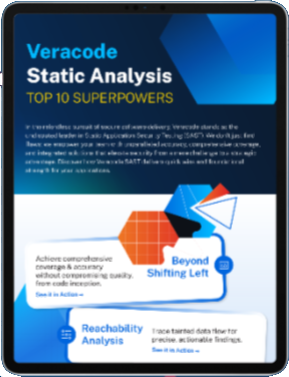 Static Analysis. Strategic Advantage.
